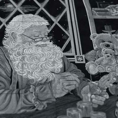 Santa's Workshop tiling scene