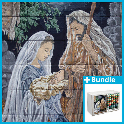O Holy Night tiling scene