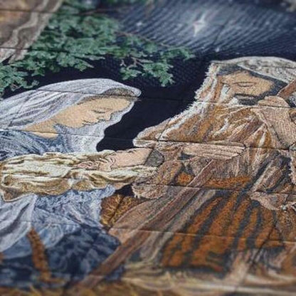 O Holy Night tiling scene