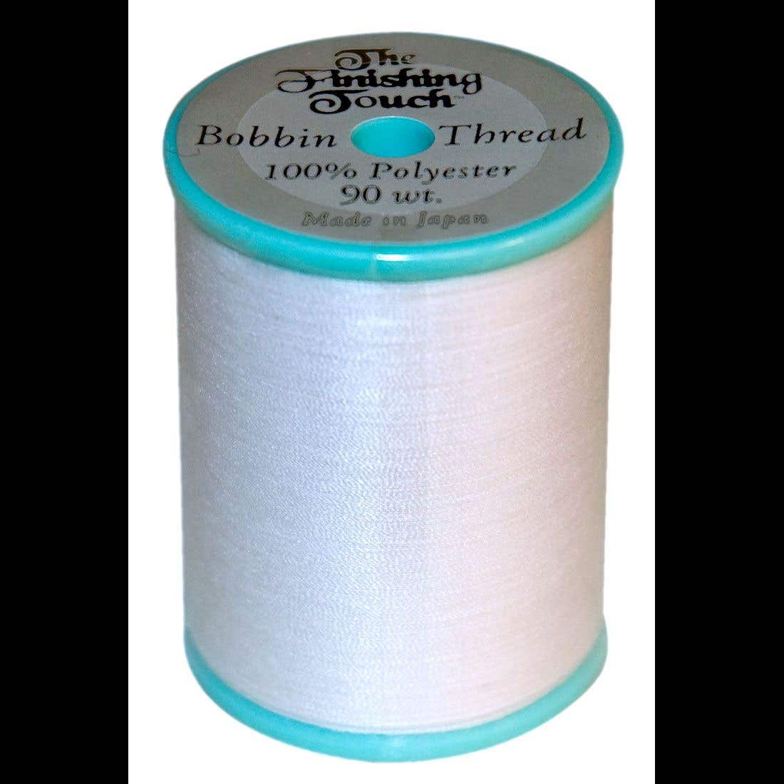 Brother 60wt Embroidery Bobbin Thread - White 1200yds