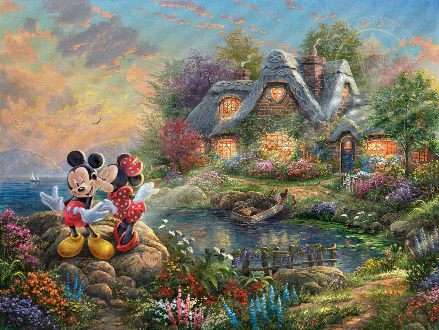 Thomas Kinkade Disney Panel