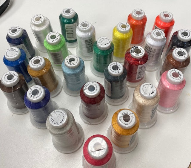 Fine Line 60 wt. 100% Polyester Embroidery Thread – Leabu Sewing Center