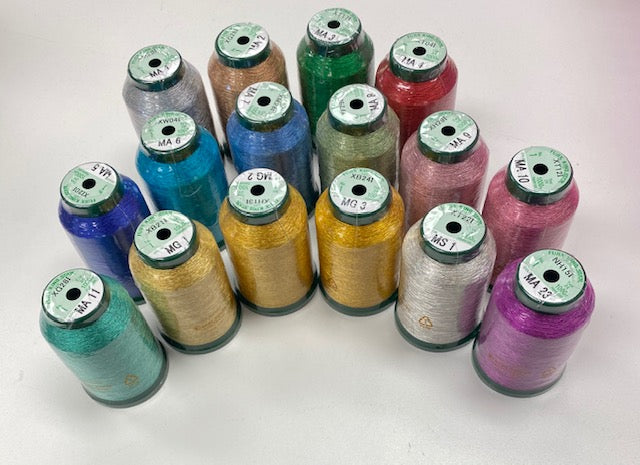 Kingstar Metallic Thread – Leabu Sewing Center