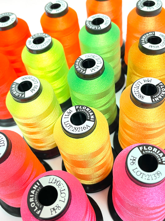 Floriani Embroidery Thread - Neons