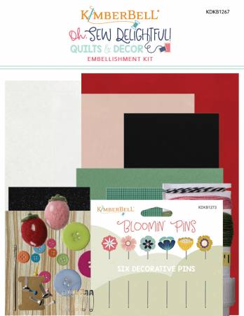 Kimberbell Oh Sew Delightful! Quilts & Décor Embellishment Kit