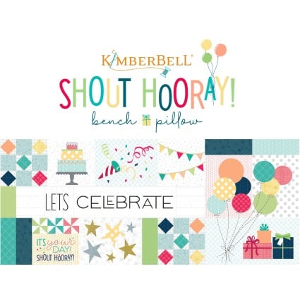 Shout Hooray Kimberbell Bench Pillow