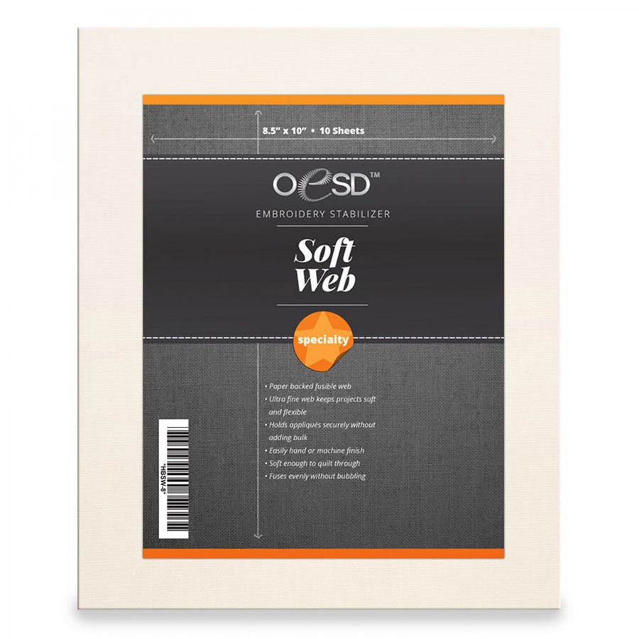 OESD Soft Web 10 sheets of 8.5" x 10"