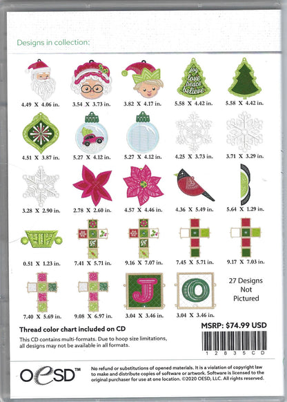Holly Jolly Ornaments & Accents