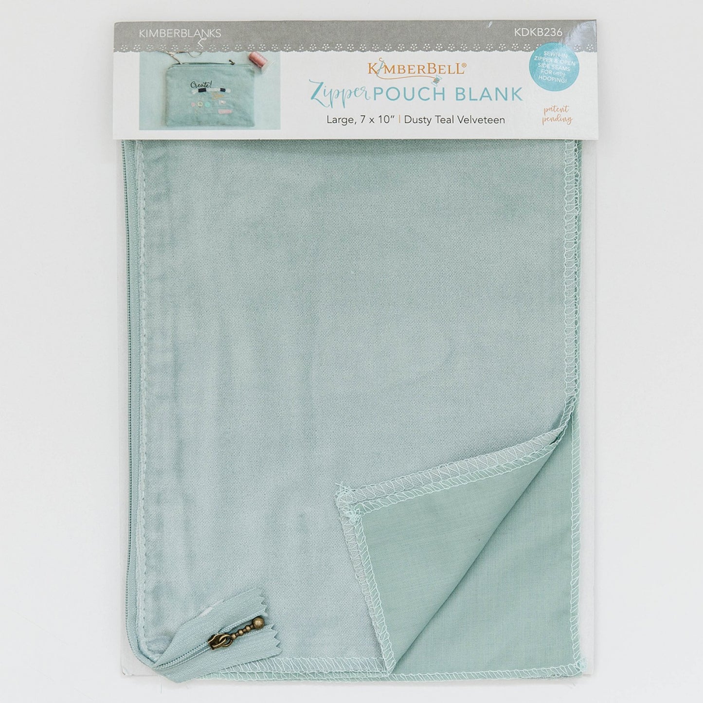Kimberbell Zipper Pouch Blank *Special Order*