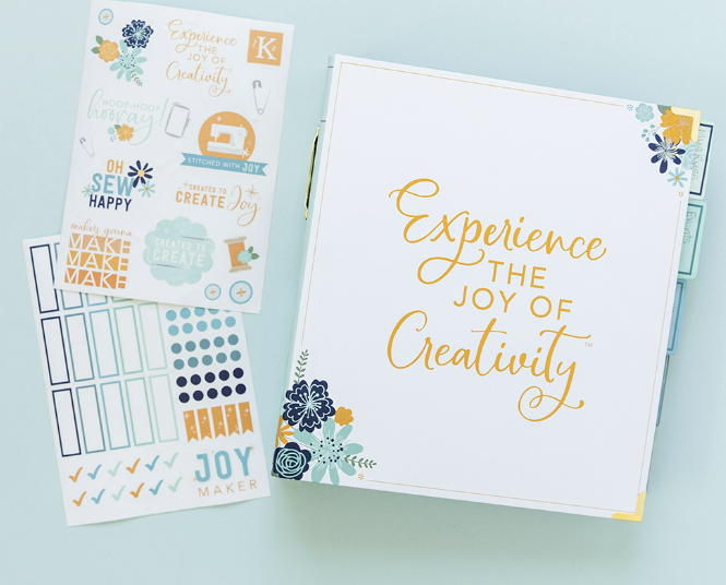 Experience the Joy of Creativity 3" Binder