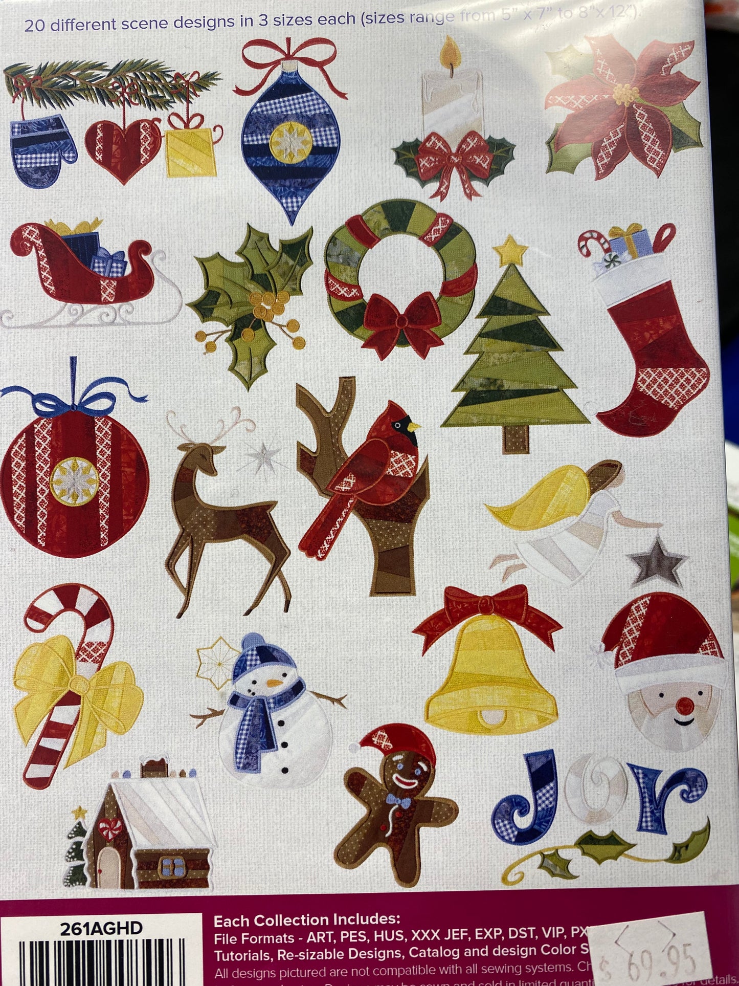 Paper Piecing Christmas by Anita Goodesign