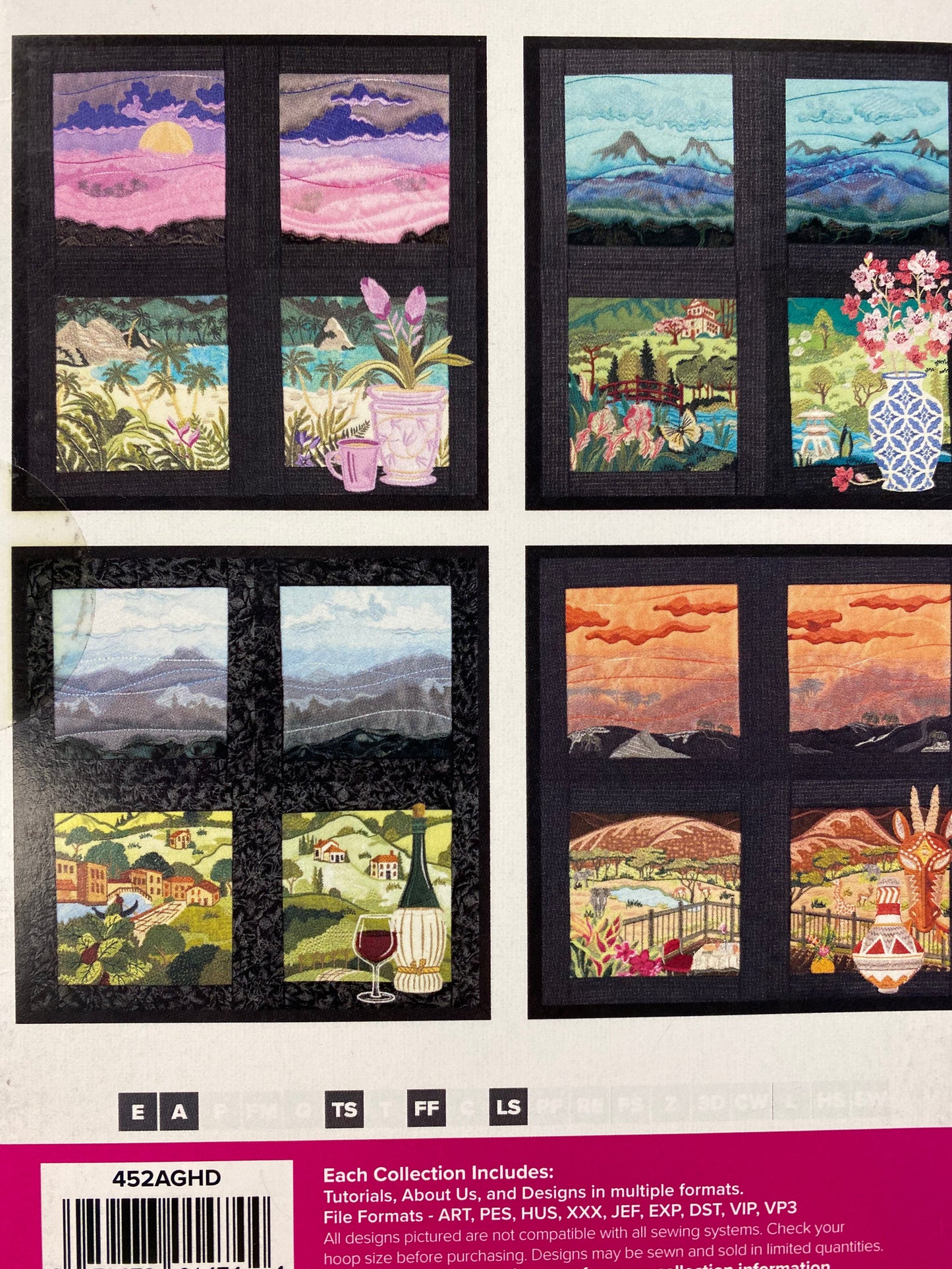 Mini Window Tile Scenes by Anita Goodesign