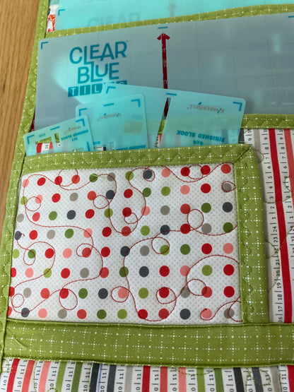 Clear Blue Tile Carrying Case Free Pattern