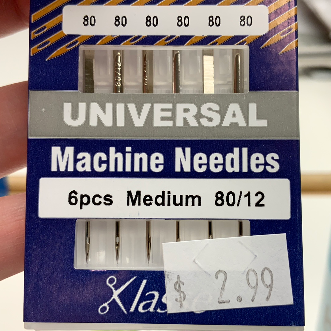 Klasse’ Universal Machine Needle 80/12