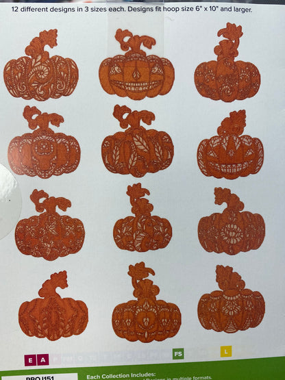 Pumpkin Doilies by Anita Goodesign