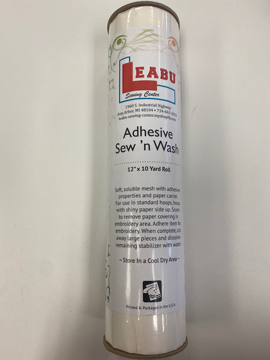 Leabu -Adhesive Sew 'n Wash