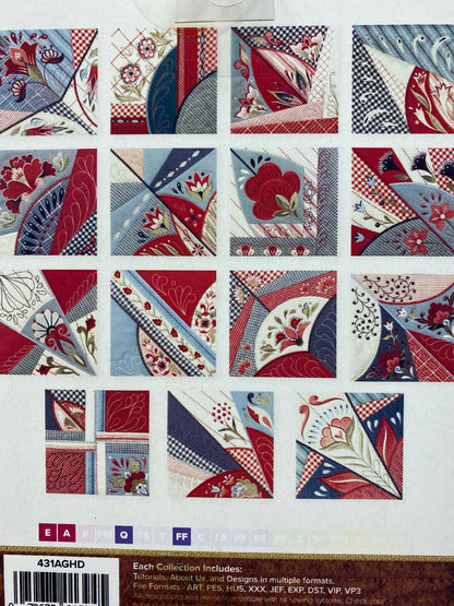 Quarter Turn Quilt by Anita Goodesign