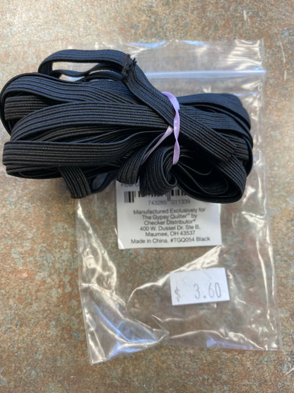 Black Flat Elastic