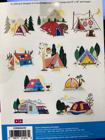 Camping Tents by Anita Goodesign