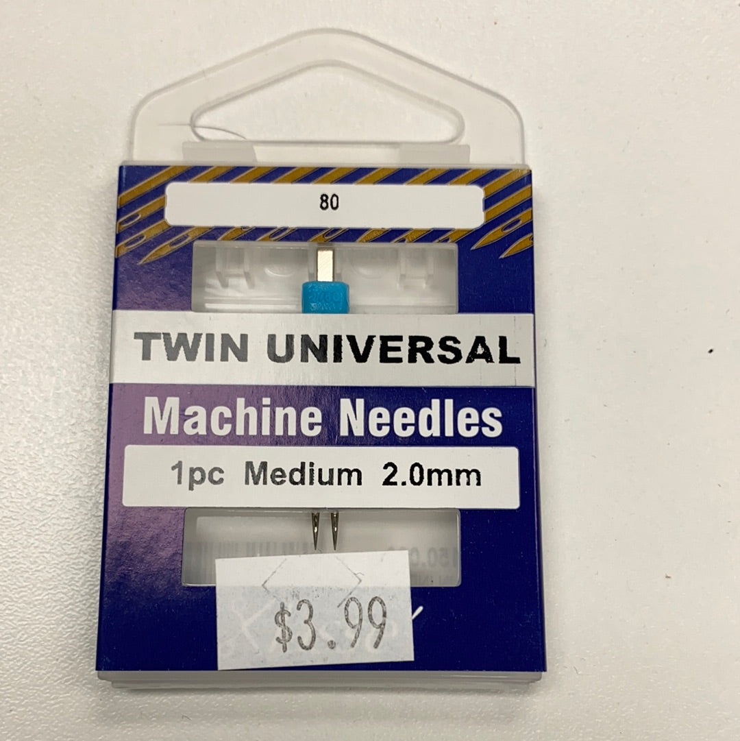 Klasse Twin Needle Universal 80. 2.0mm