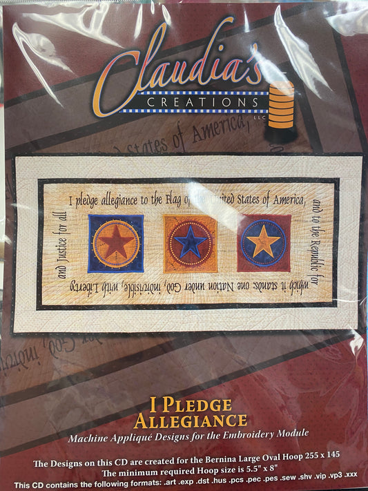 Claudia's Creations- I Pledge Allegiance