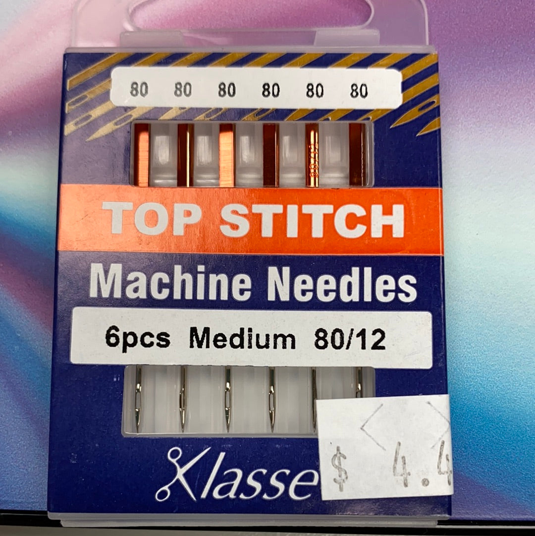 Klasse Top Stitch Needles 80/12