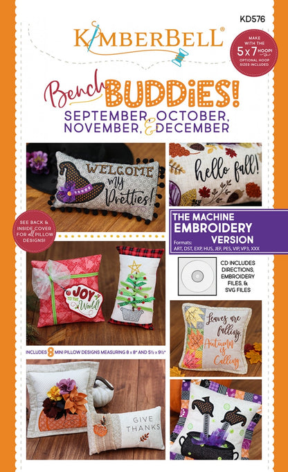 Bench Buddies - September, October, November, & December