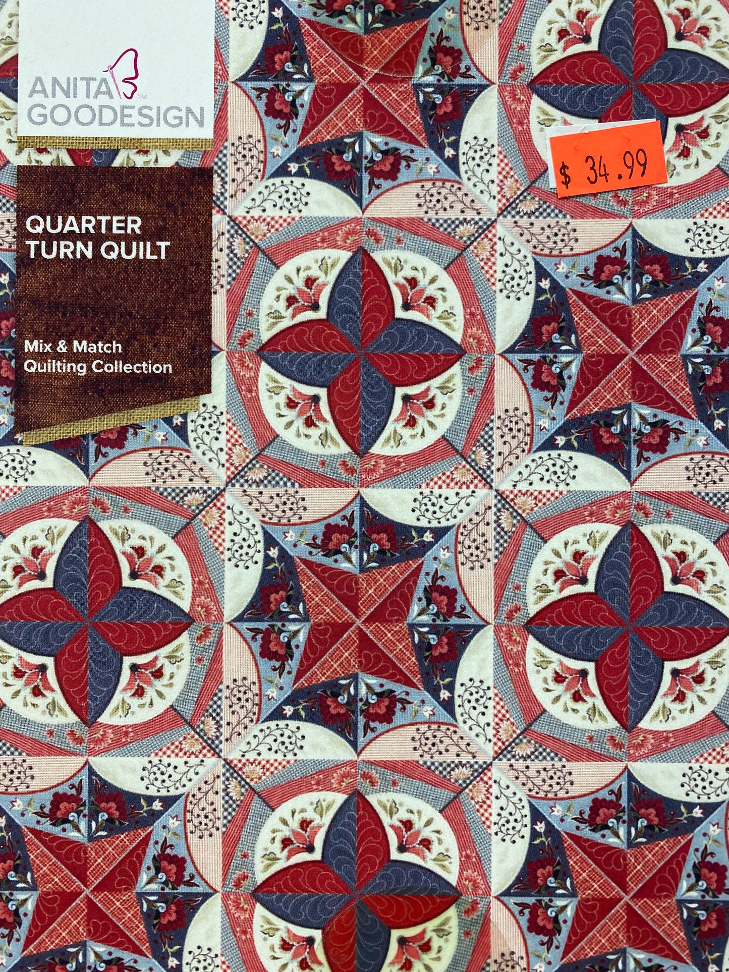 Quarter Turn Quilt by Anita Goodesign