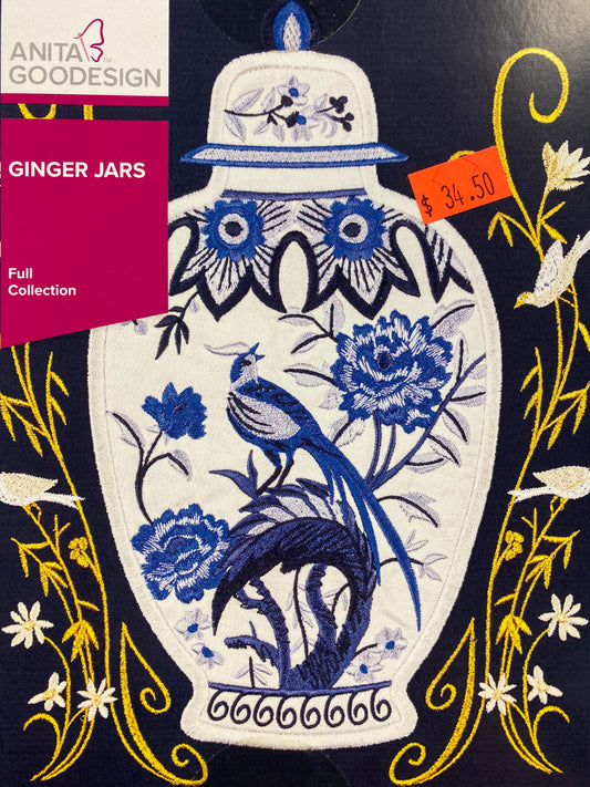 Ginger Jars by Anita Goodesign