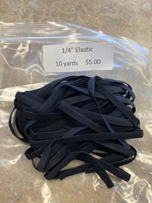 Black Flat Elastic