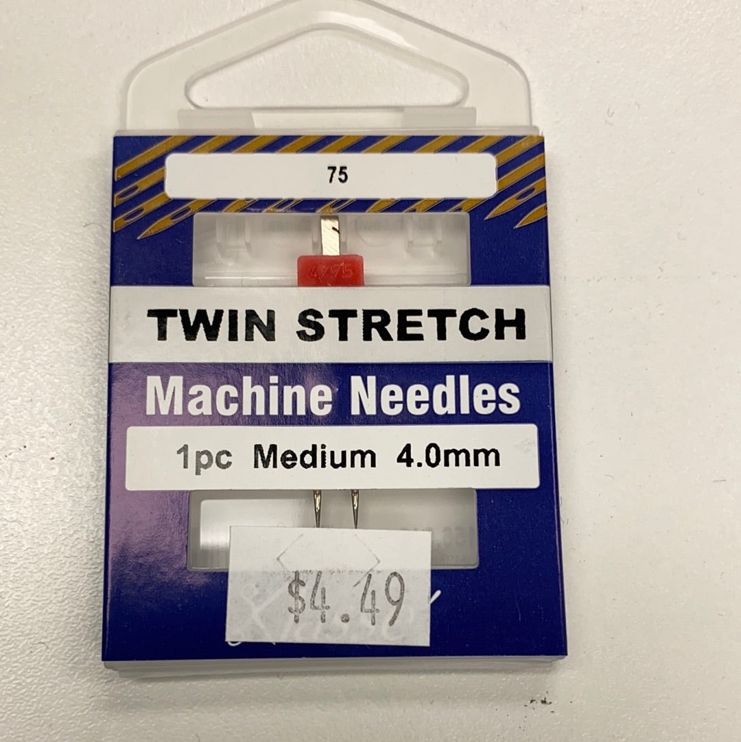 Klasse Twin Stretch Needle 75 4.0mm