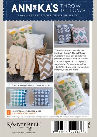 Annikas Throw Pillow