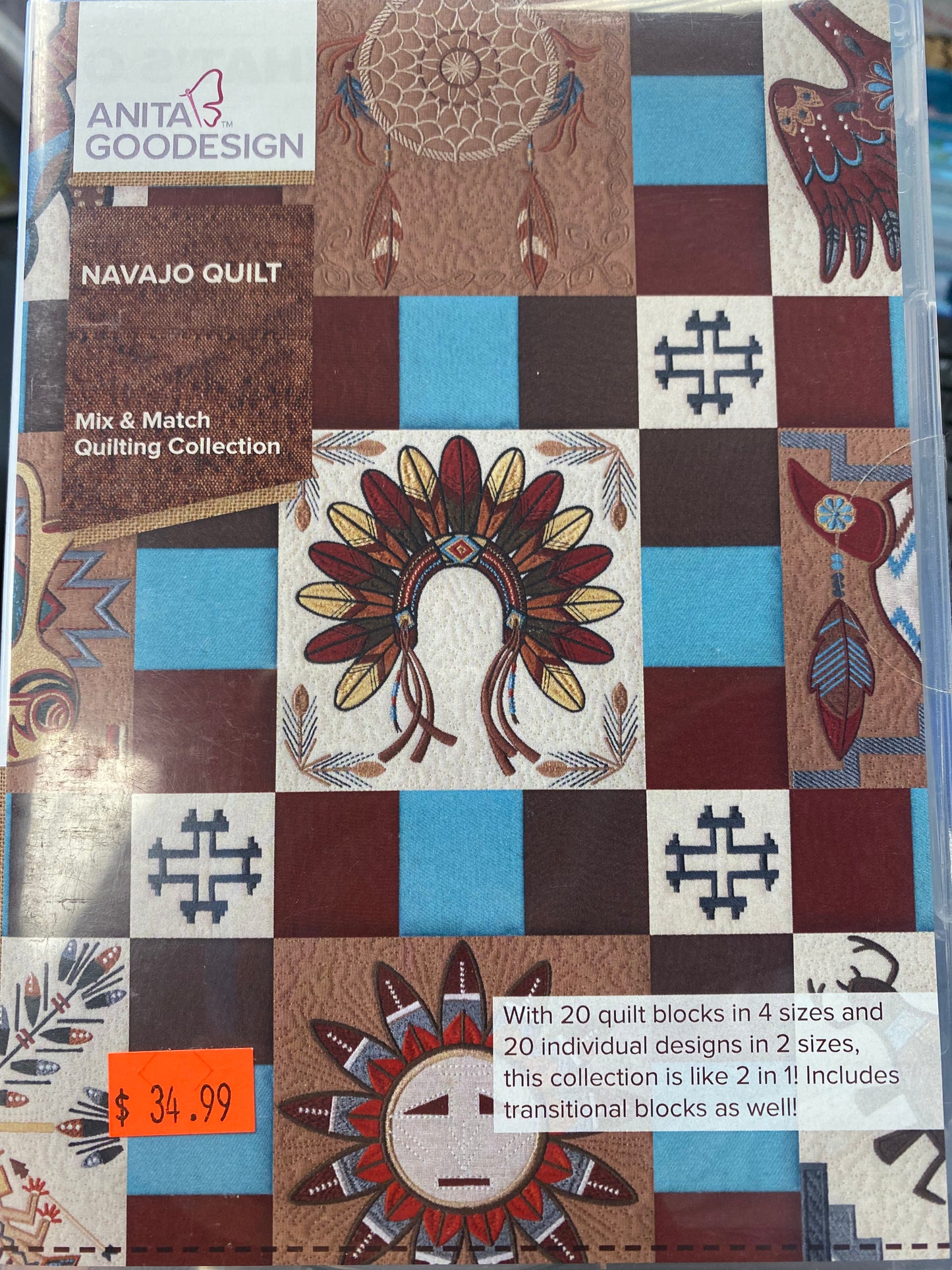 Navajo Quilt by Anita Goodesign