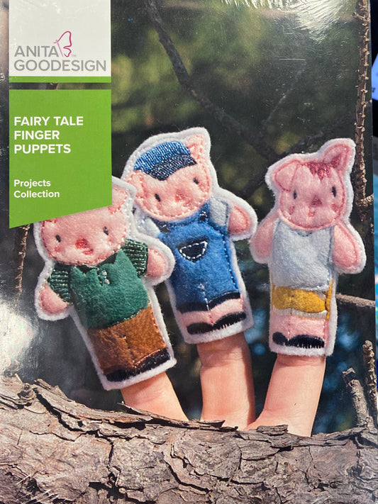 Fairy Tale Finger Puppets by Anita Goodesign