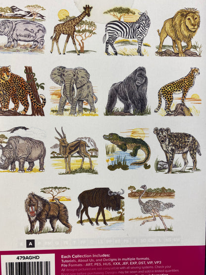 On the Serengeti by Anita Goodesign