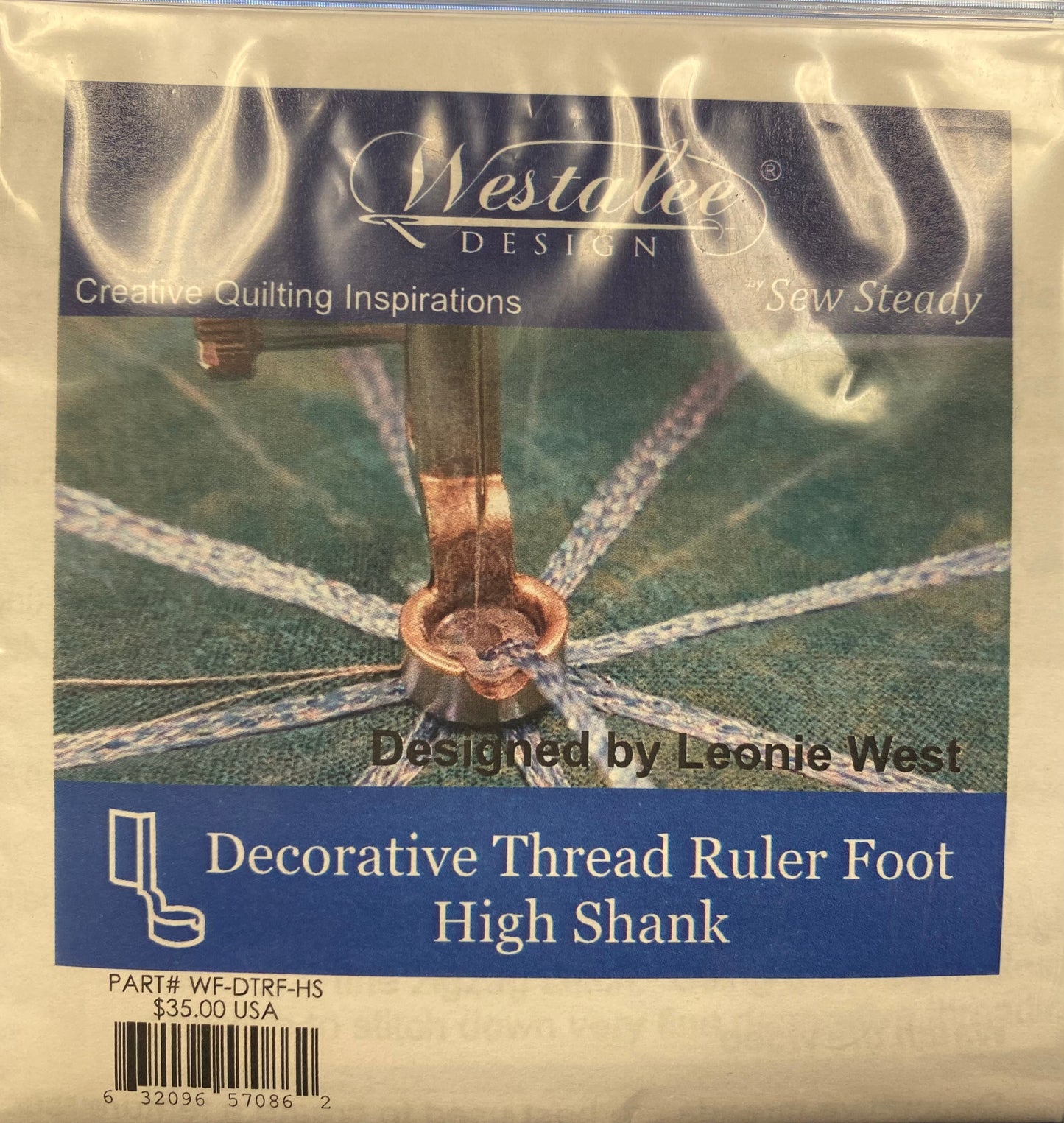 Decorative Thread Ruler Foot