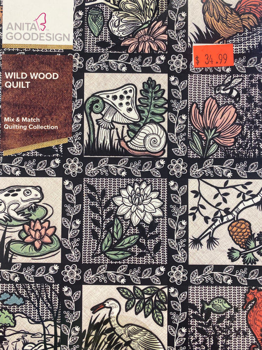 Wild Wood Quilt by Anita Goodesign