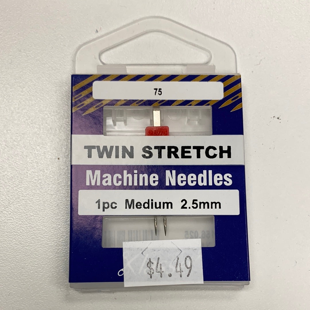Klasse Twin Stretch Needle 75 2.5mm