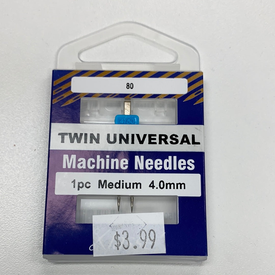 Klasse Twin Needle Universal 80. 4.0mm