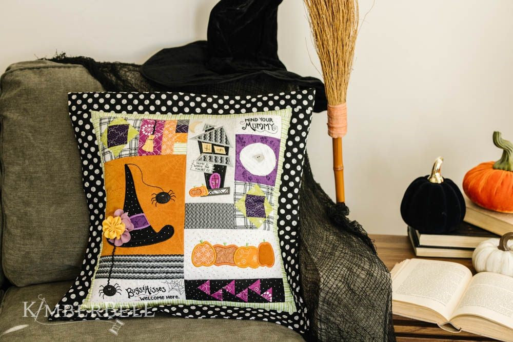 Home Is Where The Haunt Is Pillow - Fabric Kit Only
