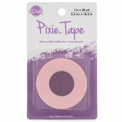 Pixie Tape Removable Adhesive Tape 1in x 20yds