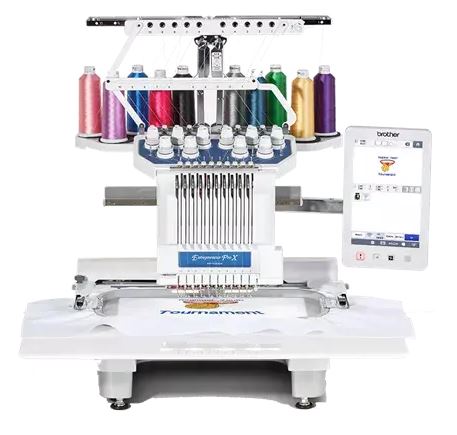 Brother PR1055X 10-Needle Home Embroidery Machine