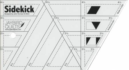 Sidekick Ruler - Cut 3 shapes in 4 sizes