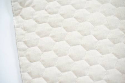Kimberbell Blanks, Quilted Pillow Cover 18" x 18" Oat Linen