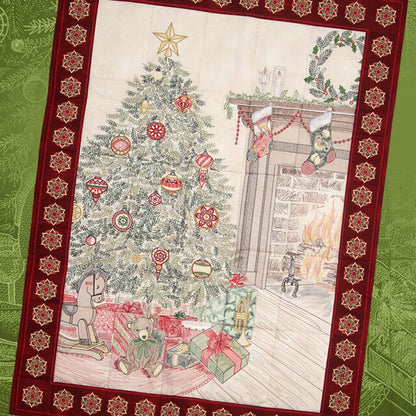 Night Before Christmas Tiling Scene