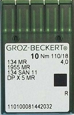 Needle Groz Beckert Quilting 134MR 110/18 Pkg/10