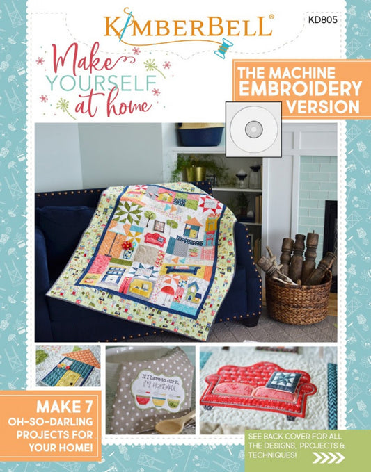 Make Yourself At Home Machine Embroidery CD