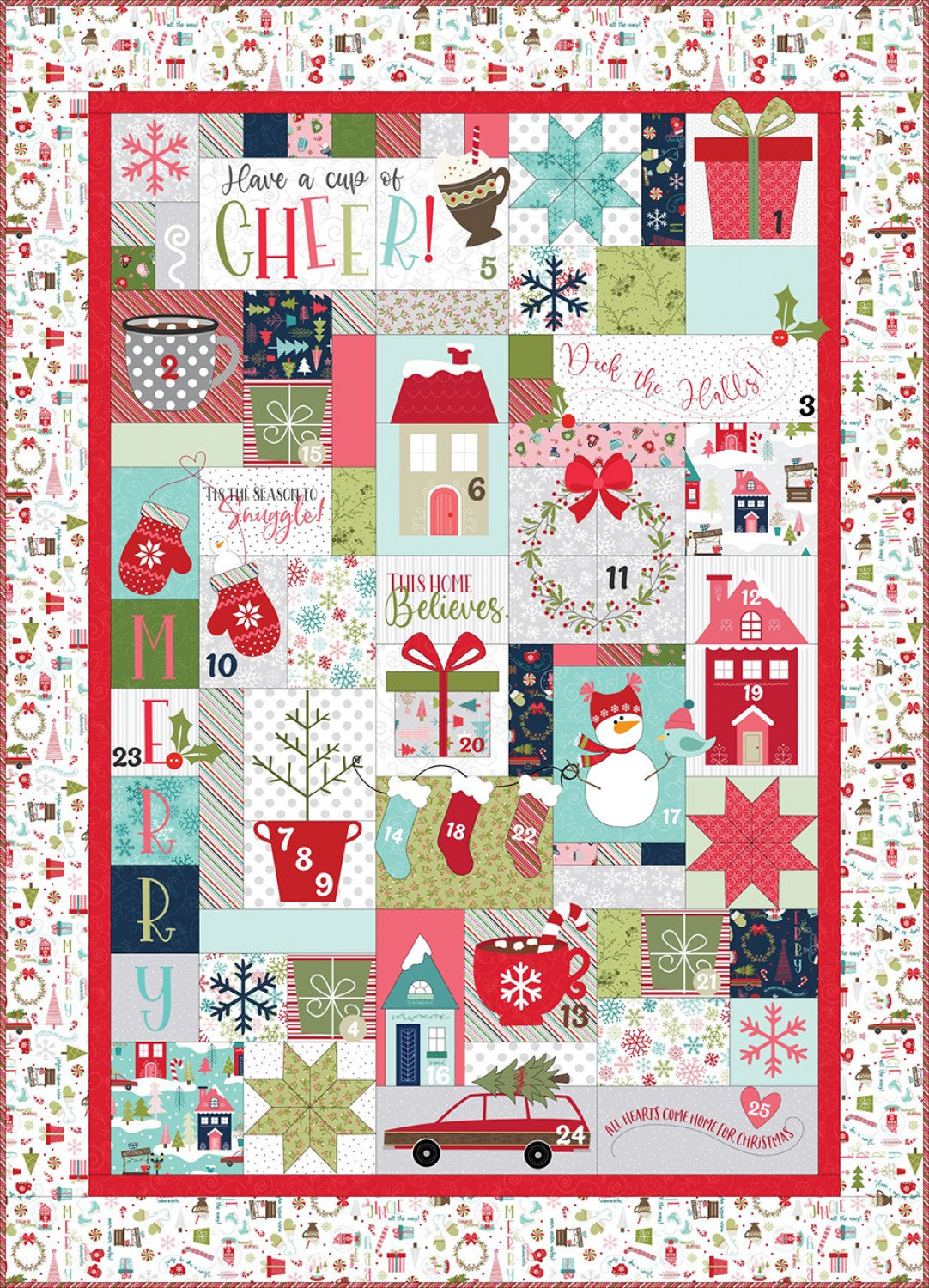 Kimberbell Cup of Cheer Quilt kit